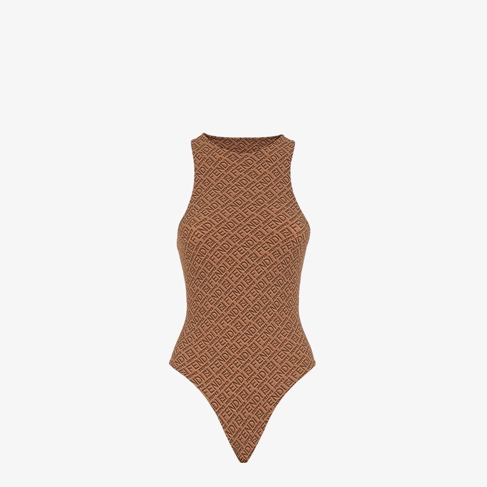 SKIMS x Fendi High Neck Bodysuit XS